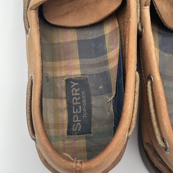 Sperry - Docksiders - Leather Light Brown - 7.5 - Picture 8 of 11